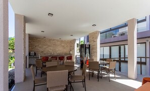 Outdoor dining - Apt in Condo w/ Pool in Barra Grande Bbc0020 (Maraú)