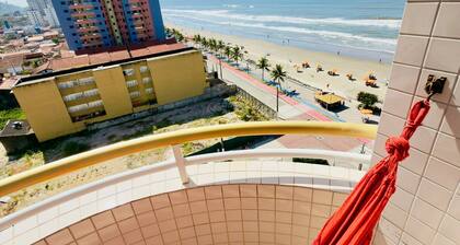Apartment facing the sea - pool - hammock - beach view