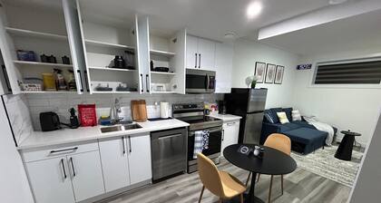 Fort Abode- 1 bedroom basement with seperate entrance and heating