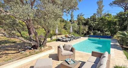 Villa für 8 Personen - Meerblick - Privater Pool - Klimaanlage - WLAN - Sainte Maxime - Classée 3*