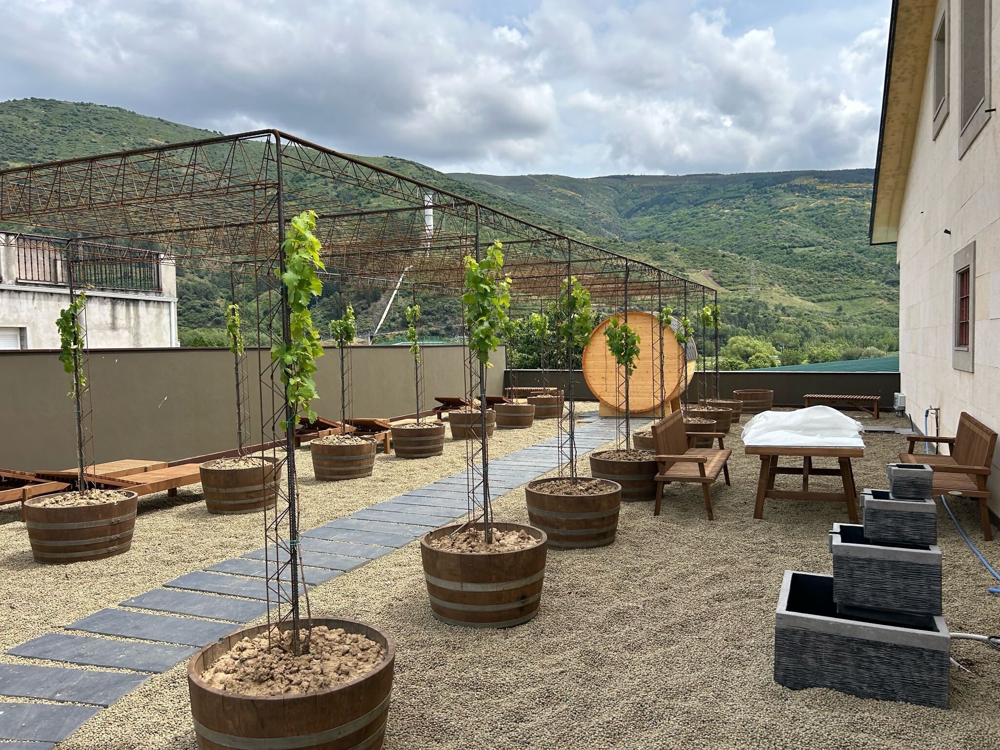 Restaurante al aire libre