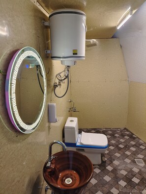 Habitación doble Premier, vista al río | Baño