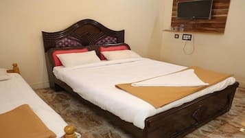 Dreibettzimmer | Bettwäsche aus ägyptischer Baumwolle, hochwertige Bettwaren