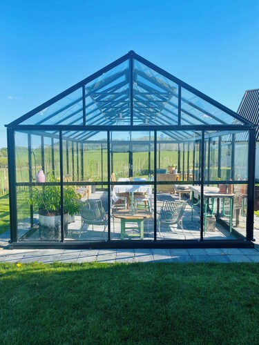 Rural house in a peaceful location with wonderful views of the Scanian plains.