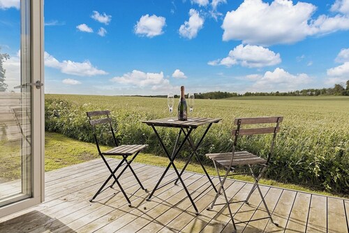 Rural house in a peaceful location with wonderful views of the Scanian plains.