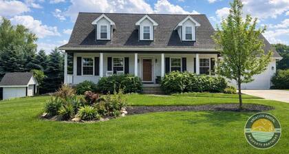 Stylish Family Home Near Lake Geneva