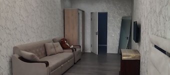 2-bedroom apartment in delightful Dushanbe with AC comfort