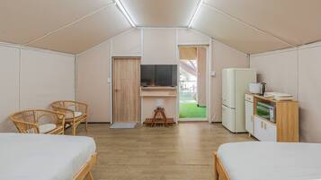 Basic-værelse - 1 soveværelse (Glamping 4) | 1 soveværelse, gratis Wi-Fi