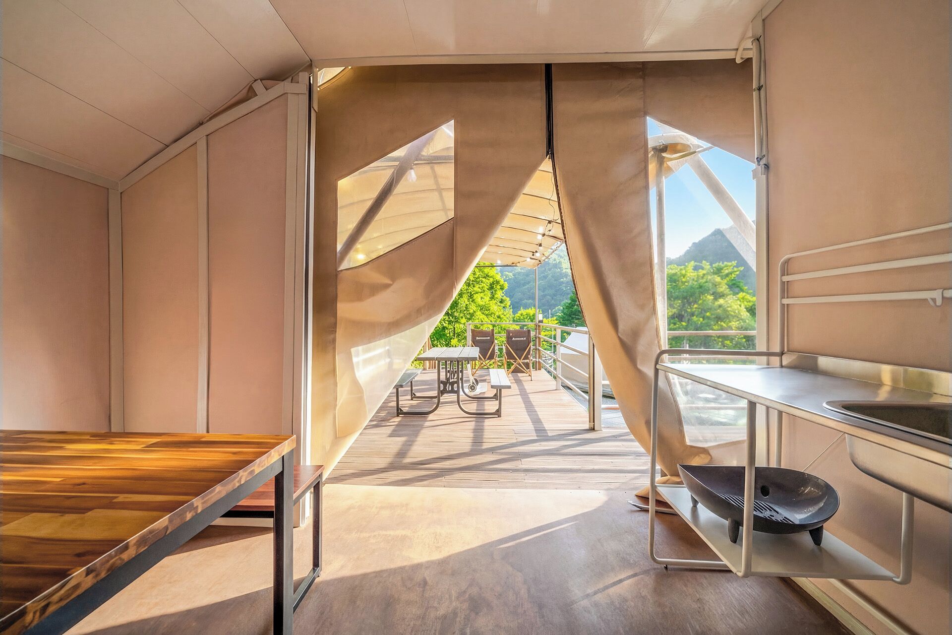 Habitación básica, 1 habitación (Glamping 2) | 1 dormitorio y wifi gratis