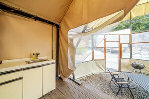 ベーシック ルーム 1 ベッドルーム (Glamping 7) | 1 室のベッドルーム、WiFi (無料)