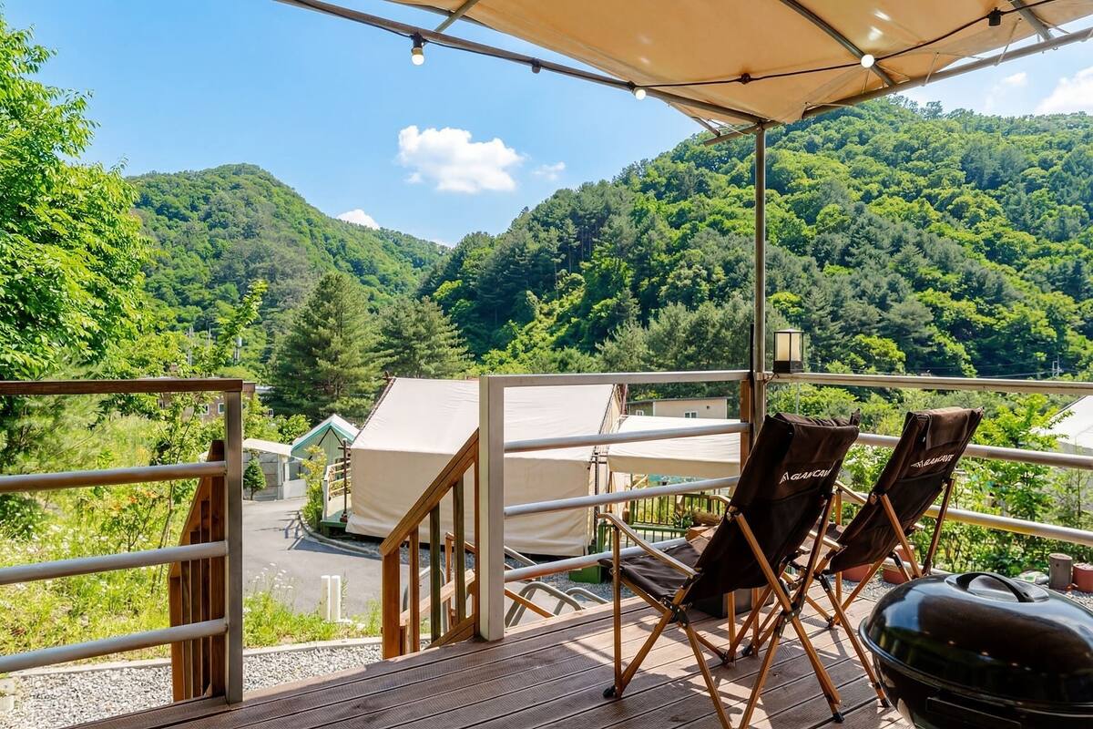 ベーシック ルーム 1 ベッドルーム (Glamping 2) | 1 室のベッドルーム、WiFi (無料)