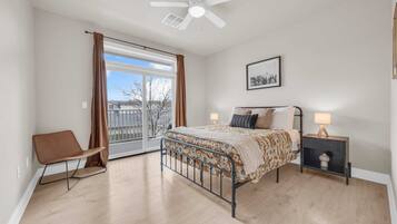 2 chambres, accès au Wi-Fi (inclus), literie fournie