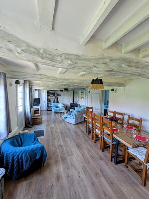 Interior - La Martinière | Norman longhouse, large garden (Le Bourg-Dun)