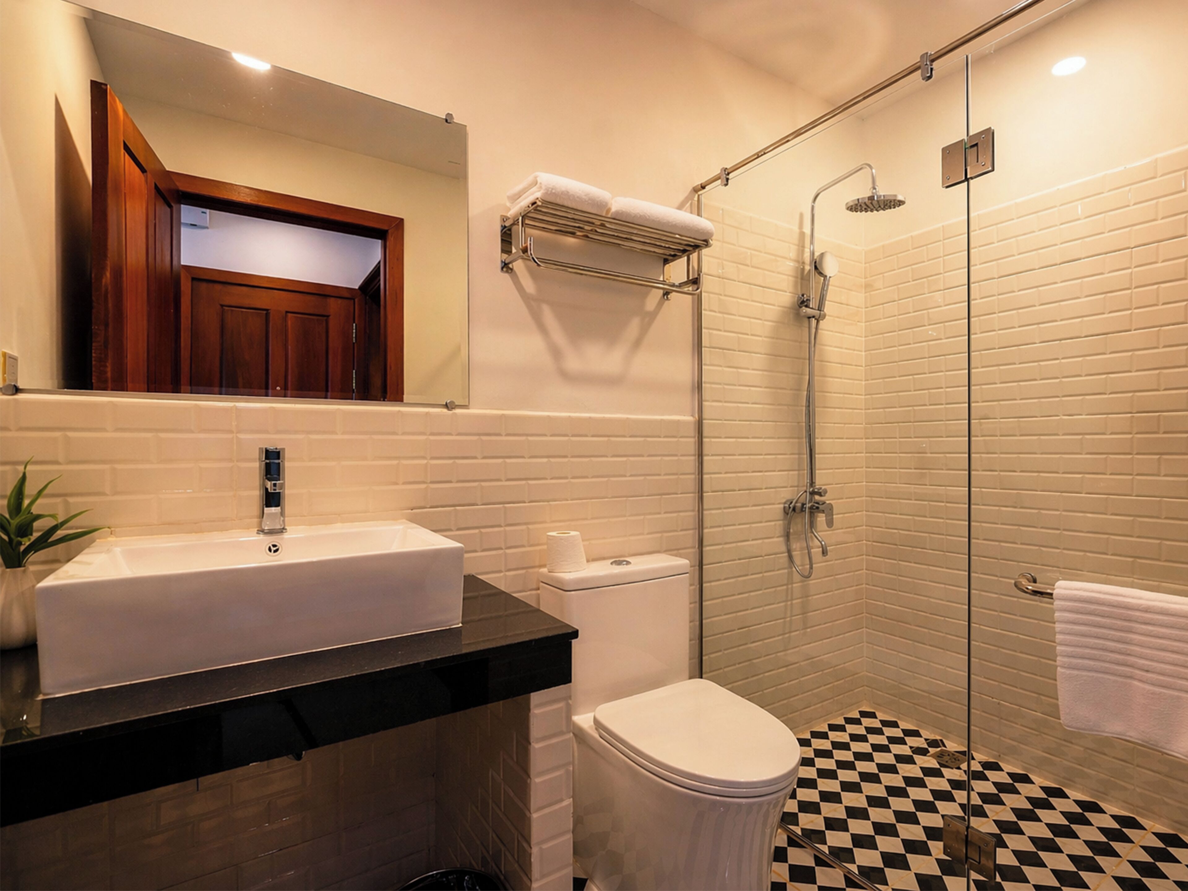 Family Room, Balcony | Bathroom