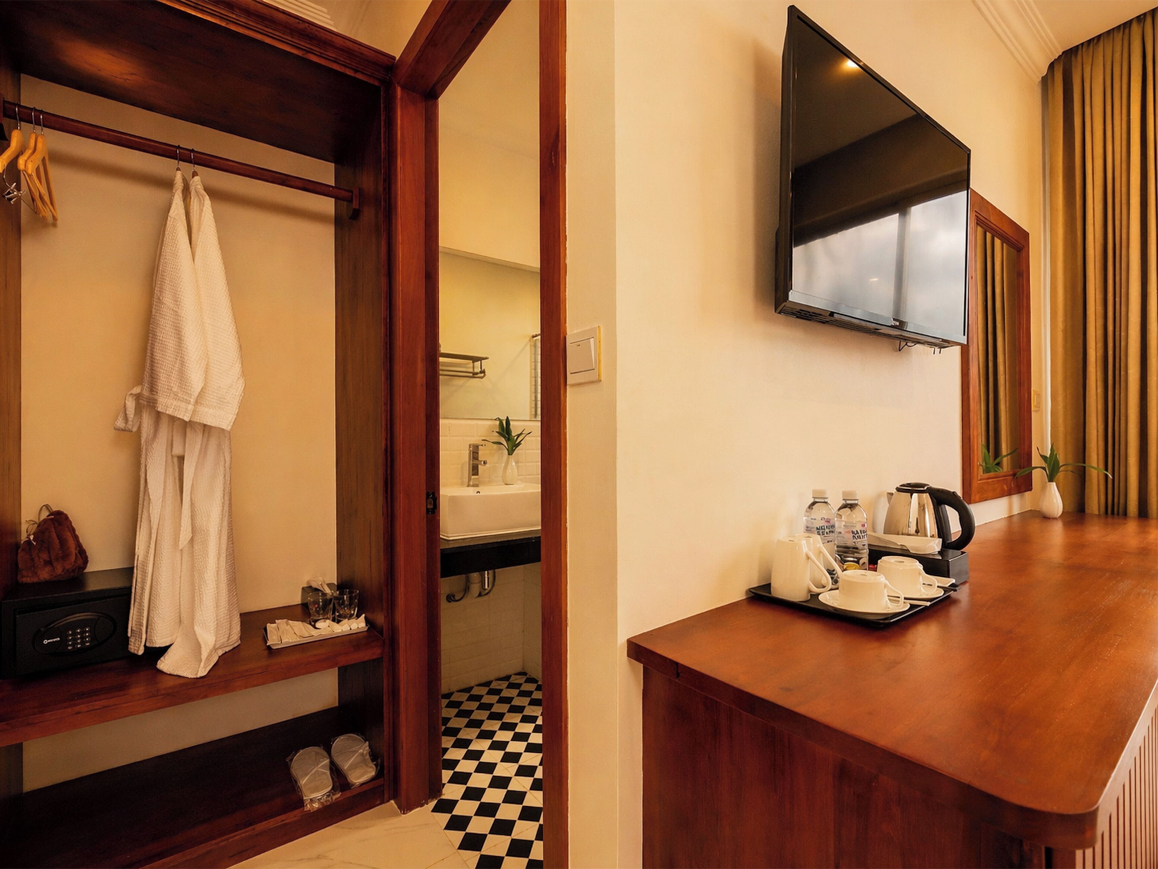 Superior-Doppelzimmer, Poolblick | Innenbereich