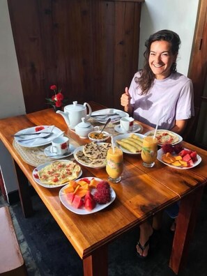 Deluxe Double Room, Balcony, Hill View | Dining - Mango shadow inn  (Ella)