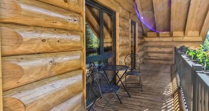 Vacation log cabin Black Forest 3 - Luxury chalet with sauna & whirlpool on the Feldberg