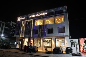 Façade de l’hébergement