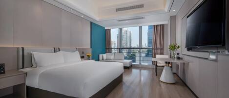 Wifi gratis y ropa de cama