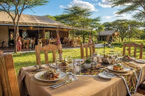 Outdoor dining