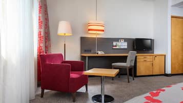 Desk, iron/ironing board, free WiFi, bed sheets