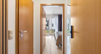 Apartment '1-1' mit privater Terrasse, Garten und WLAN