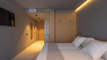 Premium Apartment, Garden View | Desk, laptop workspace, free WiFi