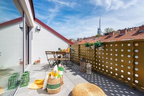 Suite, Terrace, City View | Terrace/patio - Libero Apartments (Prague)