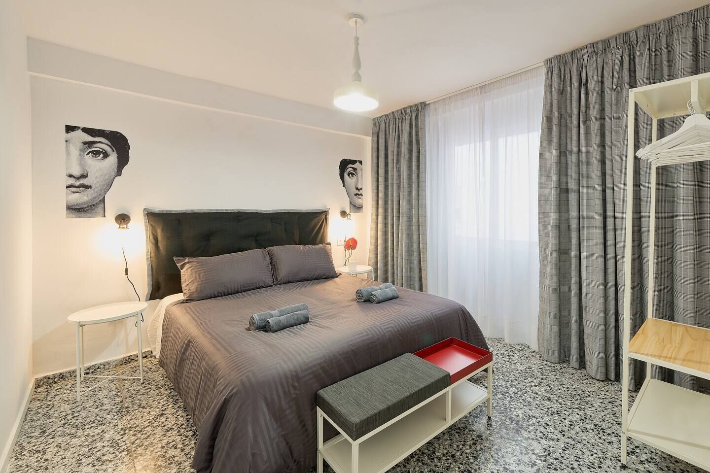 Iron/ironing board, free WiFi, bed sheets