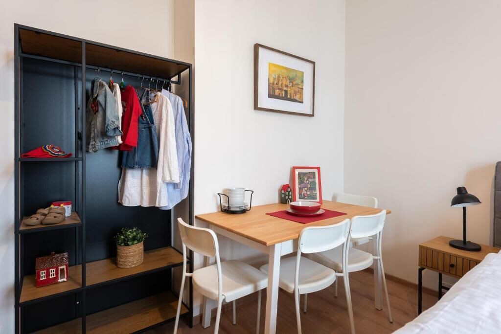 Family Room, City View | Dining
