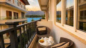 Premium Double Room, River View | Balcony