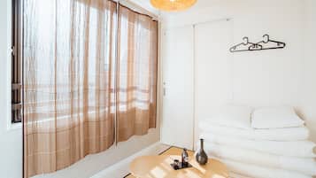 Soundproofing, WiFi (free), bed sheets
