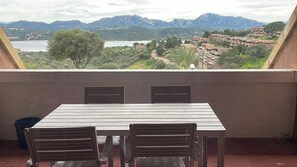 Outdoor dining - NEAR PORTO CERVO - PORTO ROTONDO - OLBIA - SEA VIEW FROM PRIVATE TERRACE (Cugnana Verde)