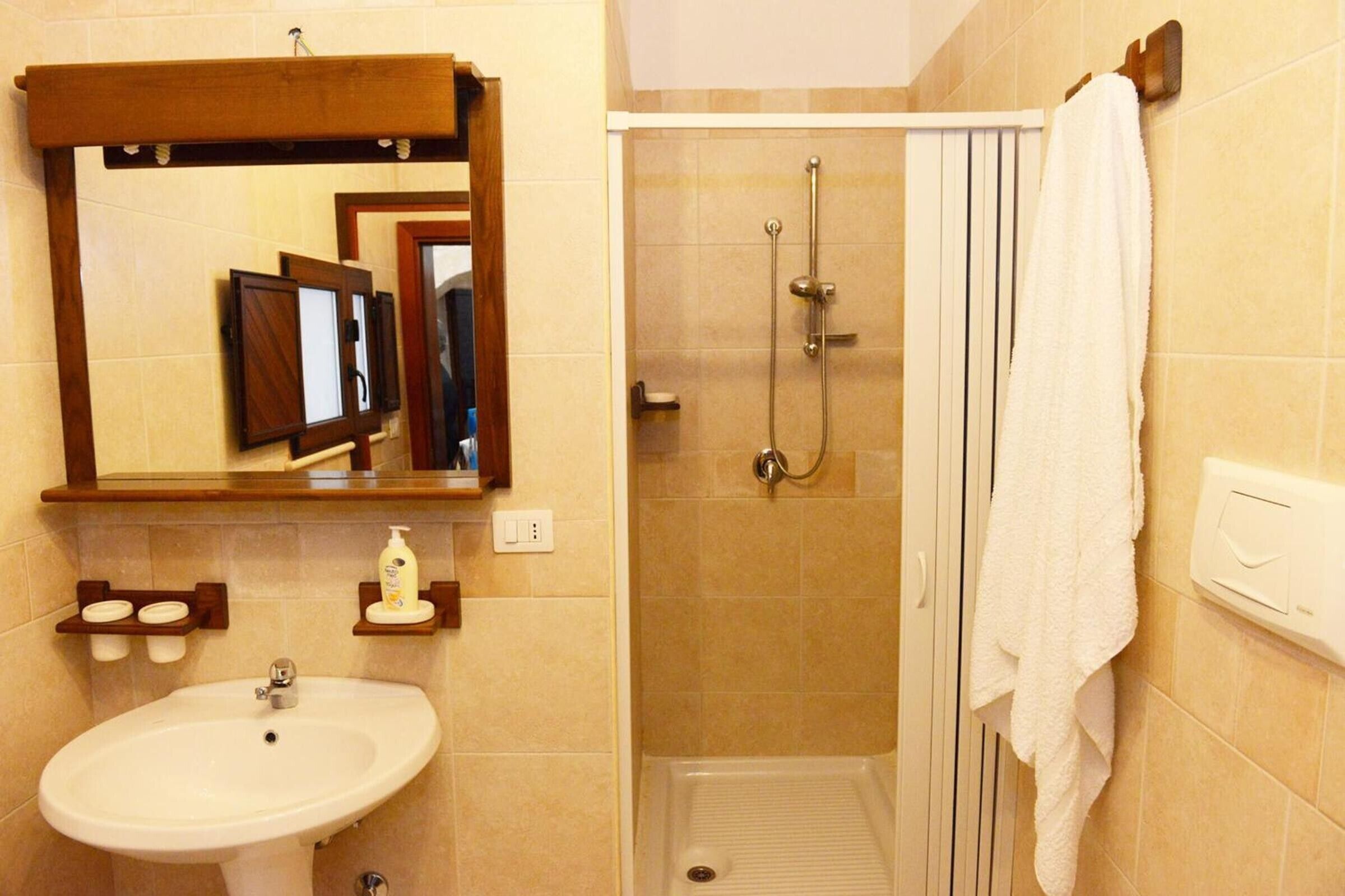 Dusche, Handtücher