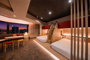 Phòng Suite Executive, không hút thuốc (1 Bedroom, 6 Beds - Bunk Style) | Truy cập Internet không dây miễn phí, bộ trải giường 