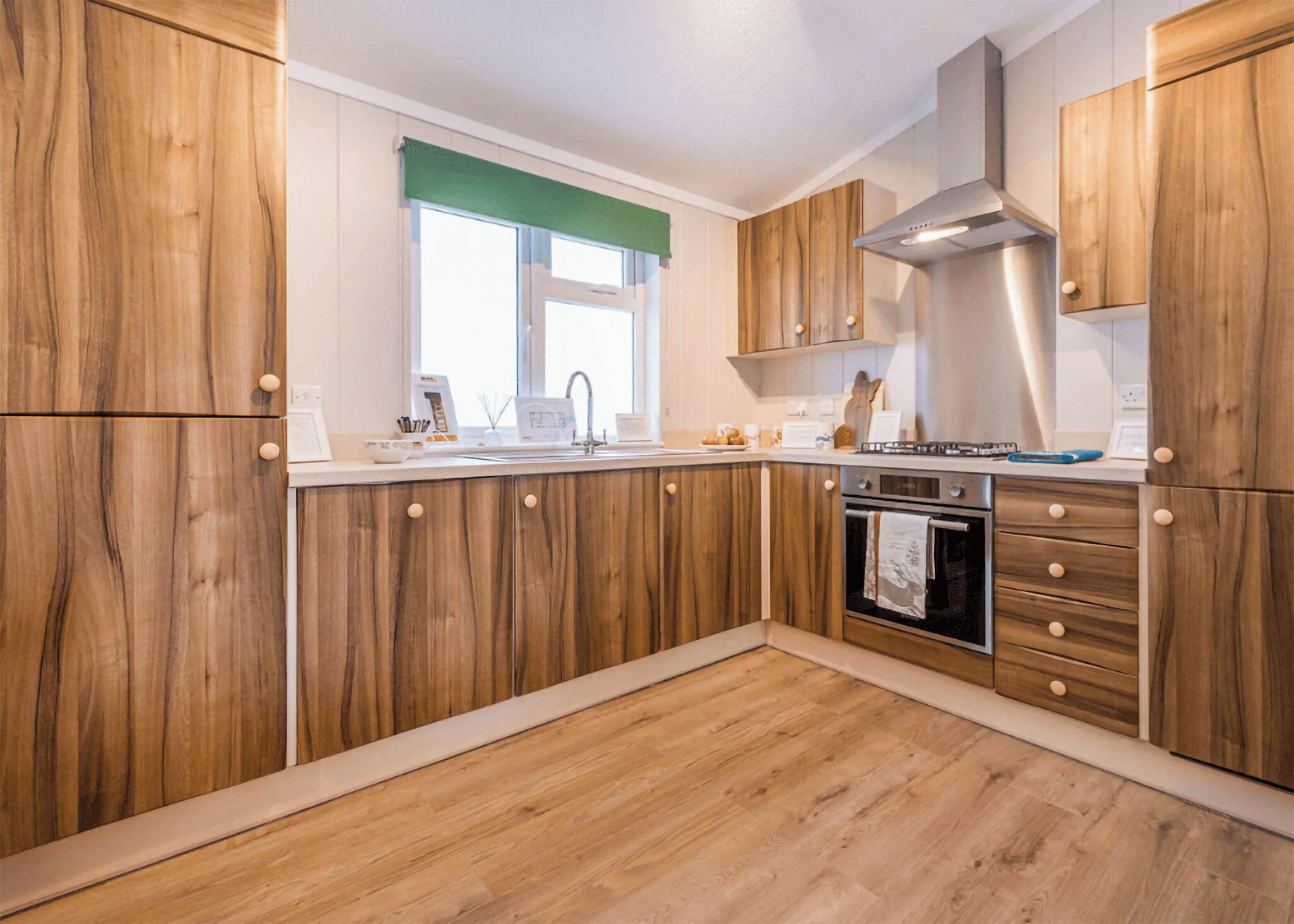 Fridge, oven, stovetop, toaster