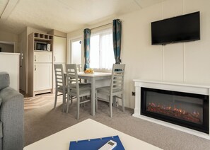 Interior - The Superior 2 Bedroom is a comfortable and spacious sleeps 6 caravan. (Mawgan Porth, Nr Newquay)