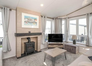 Living area - Exclusive Lodge 3 Bed HT (Landford, Nr Salisbury)