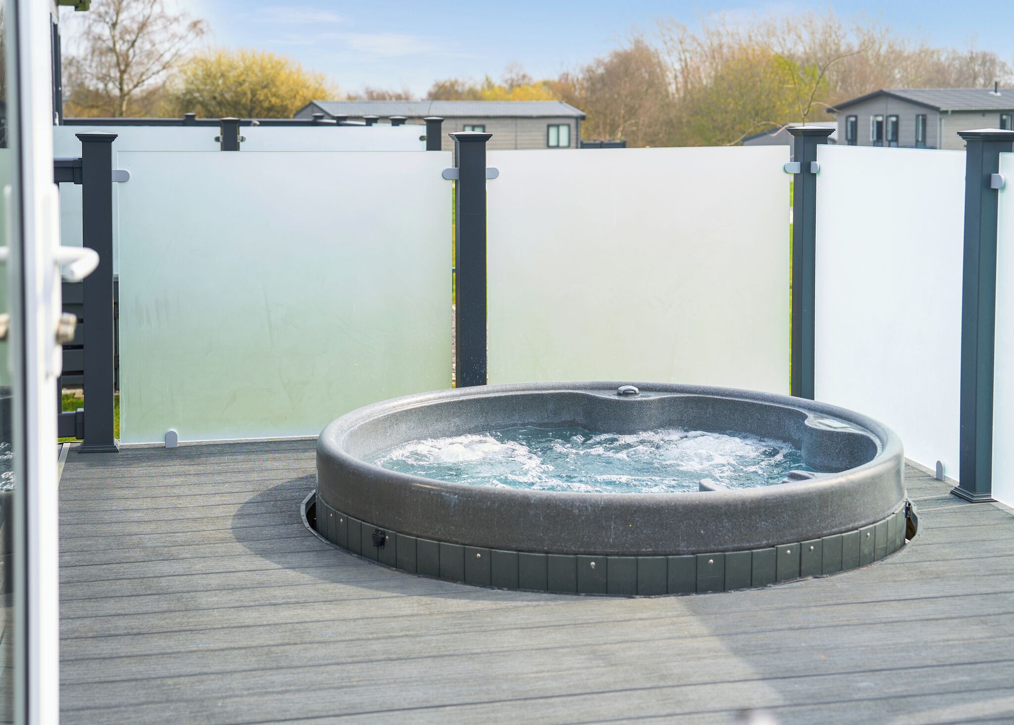 Baignoire à remous extérieure