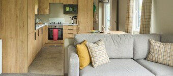 The Luxury 3 Bed is a quality sleeps 8 holiday Home with contemporary features.