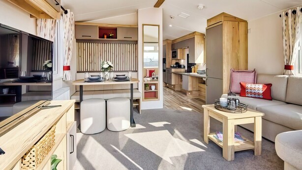 TV - Gold 2 Bedroom Caravan (Slps 6) Accessible (Silloth, North Lakes)