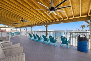 Terrace/patio - Cozy 1-bedroom studio apartment in tranquil Ormond Beach with AC Maverick (Ormond Beach)