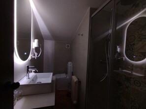 Bathroom - Casa rural Cabañas con bañera de hidromasaje y encanto rural (Quesada)