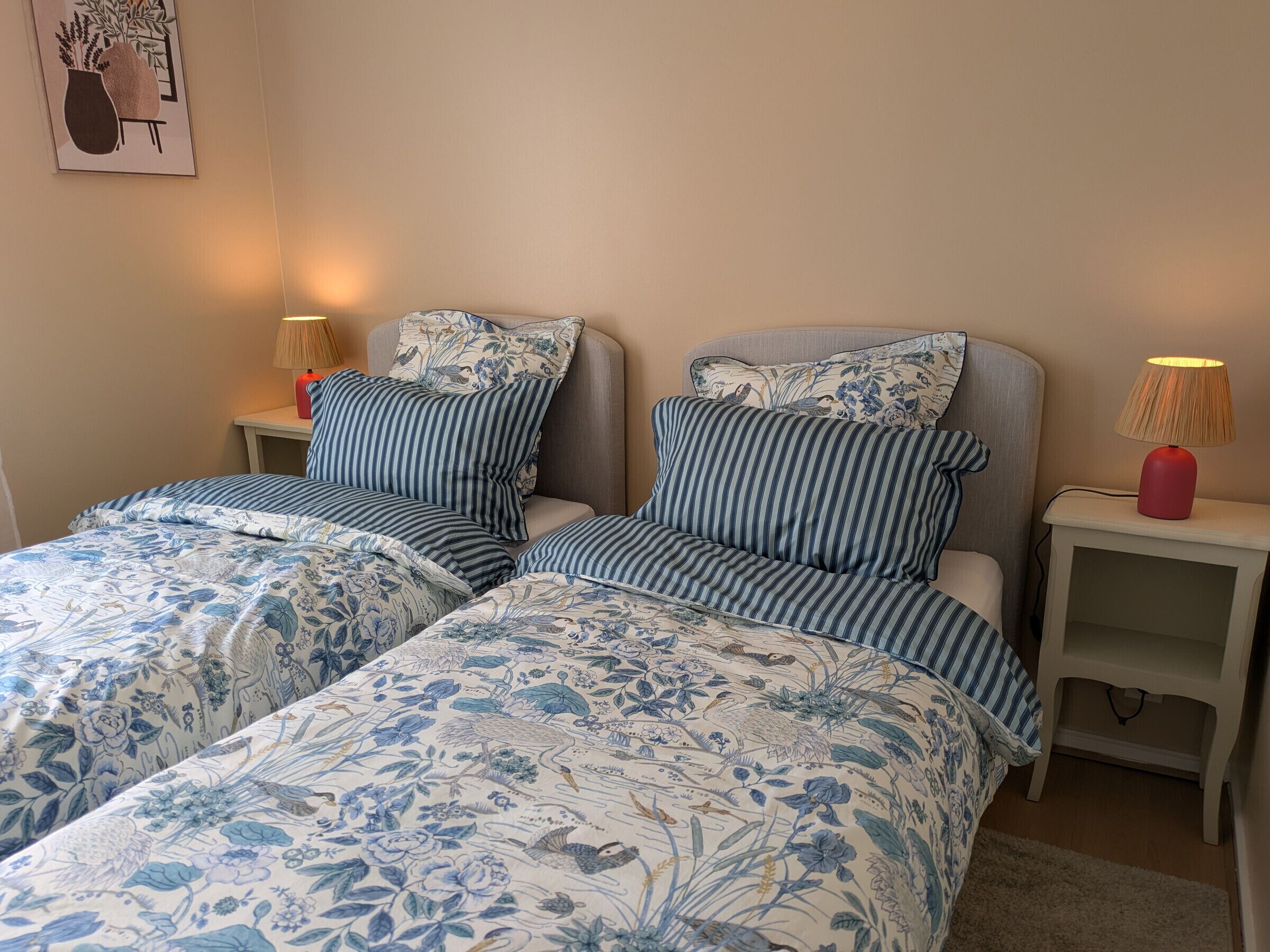 Wifi gratis y ropa de cama 