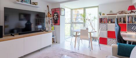 TV, stereo, offices