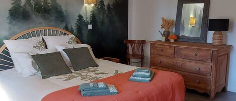 Wifi gratis y ropa de cama