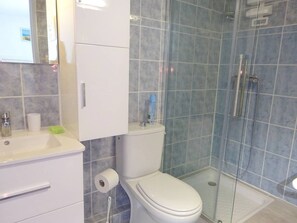 Bathroom - Apartment, sea view - 4 guests (Le Barcarès)