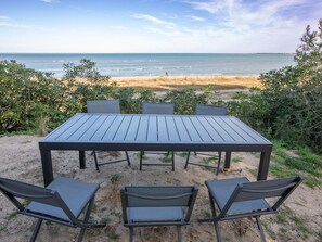 Outdoor dining - Family house with beach access - 8 guests (Les Portes-en-Ré)