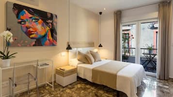 Double Room, Balcony, City View