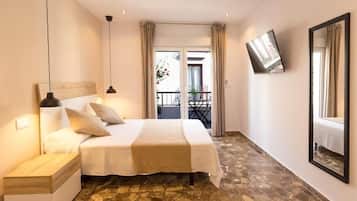 Double Room, Balcony, City View